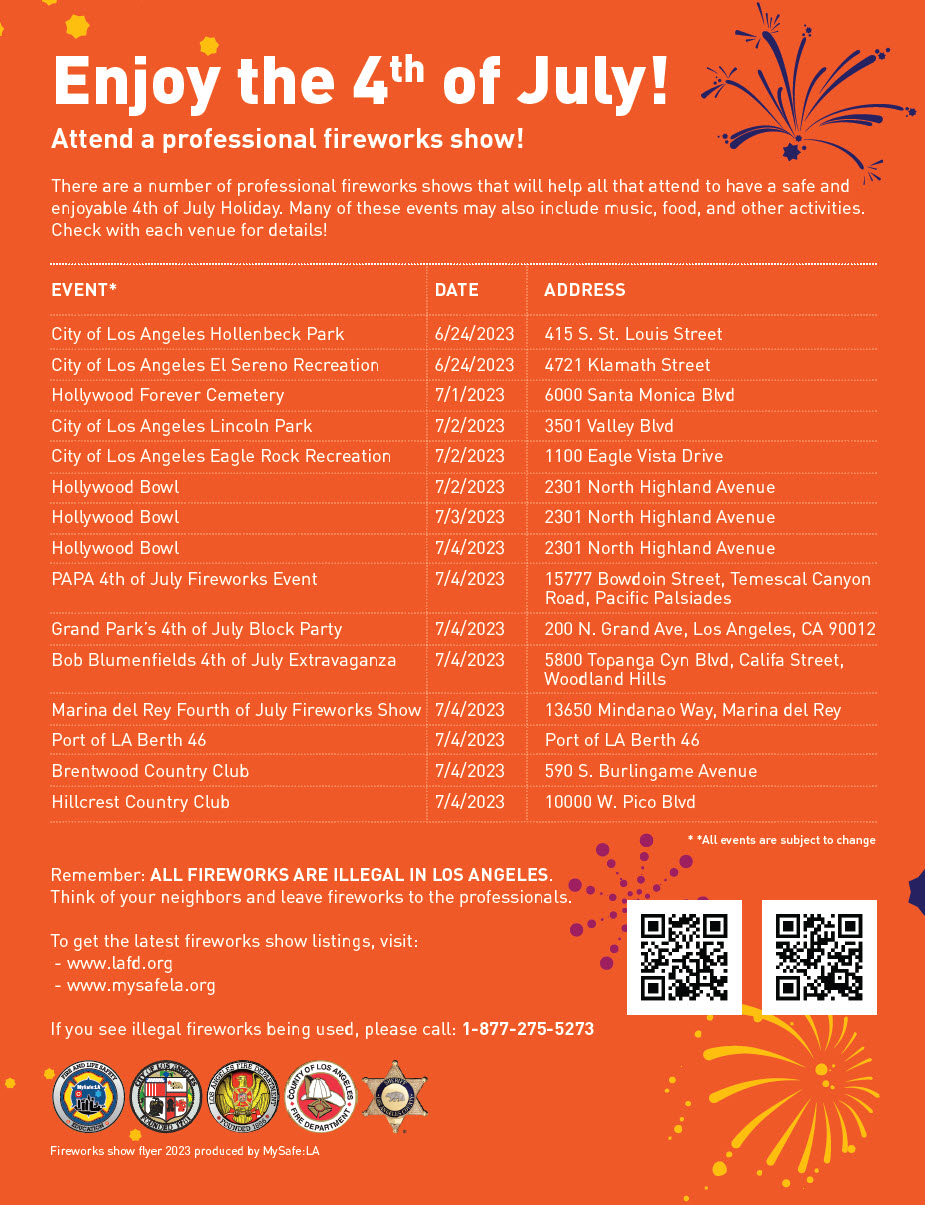 Professional July 4th Shows