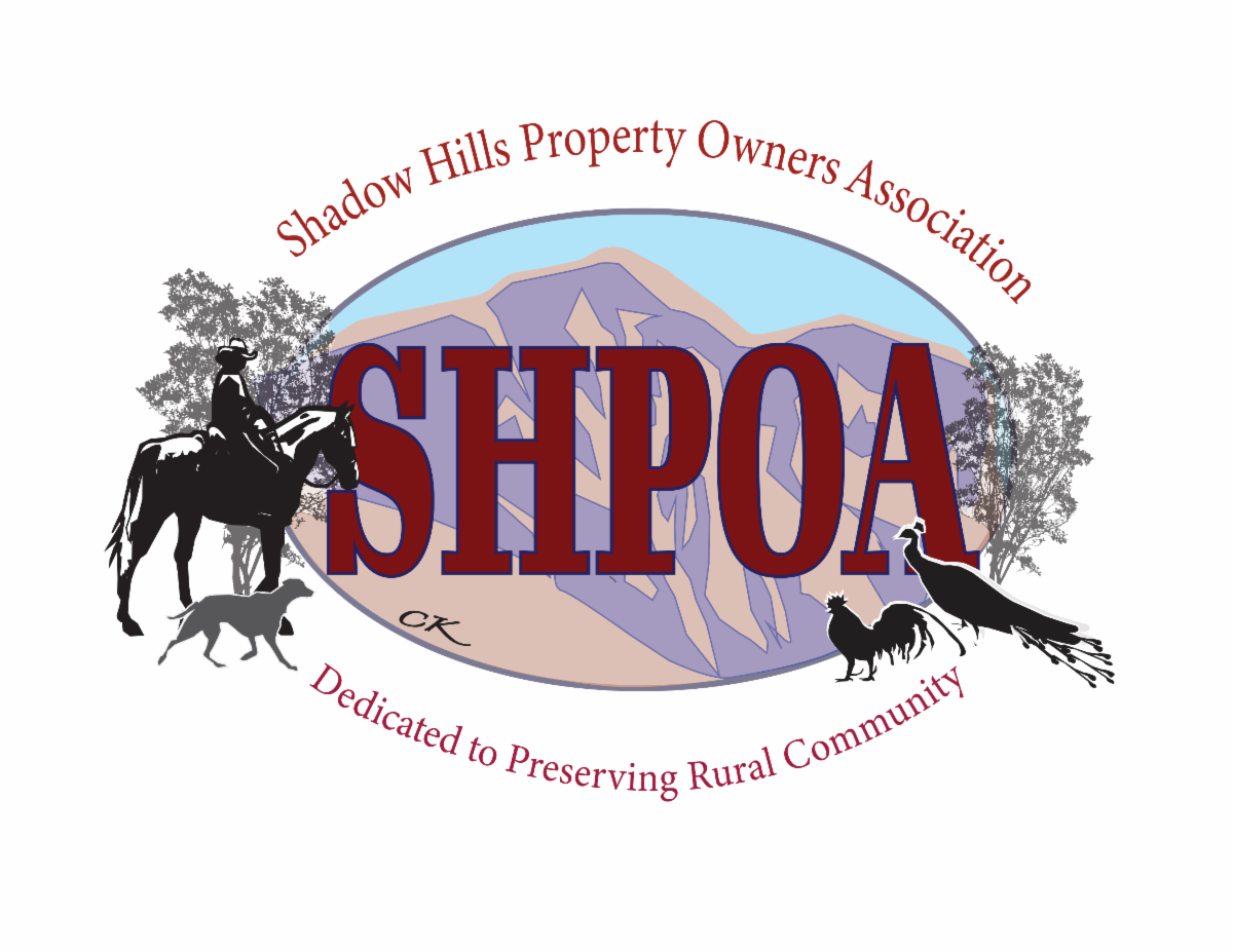 Shadow Hills Meeting and  Social 07/14